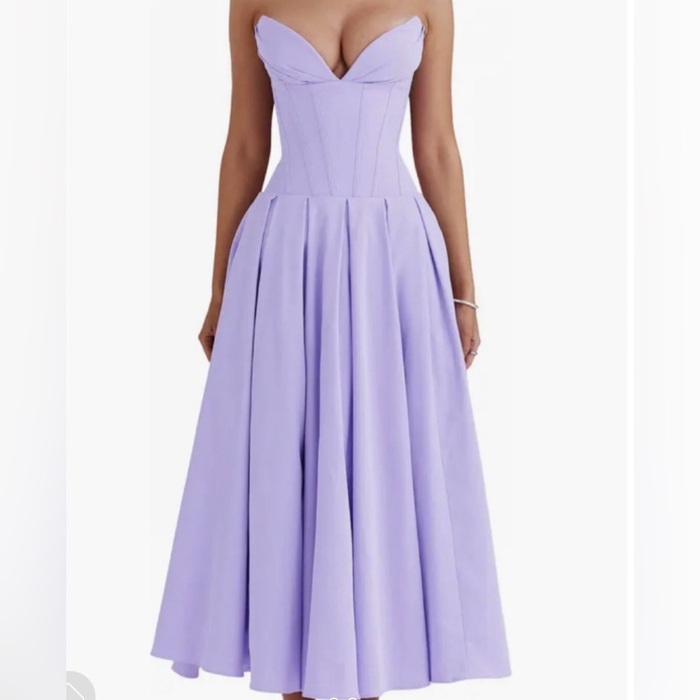 House of CB Lady Dress in Lilac